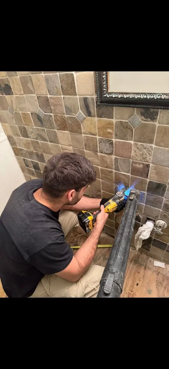 Flood cut drywall removal for water damage restoration